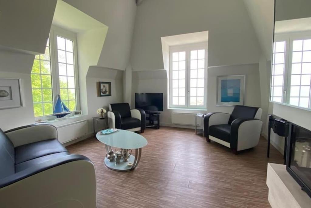 Le Grand Large Superbe Appartement Vue Sur Mer Hautot-sur-Mer ภายนอก รูปภาพ