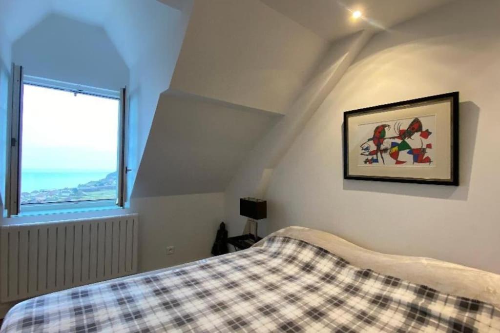 Le Grand Large Superbe Appartement Vue Sur Mer Hautot-sur-Mer ภายนอก รูปภาพ